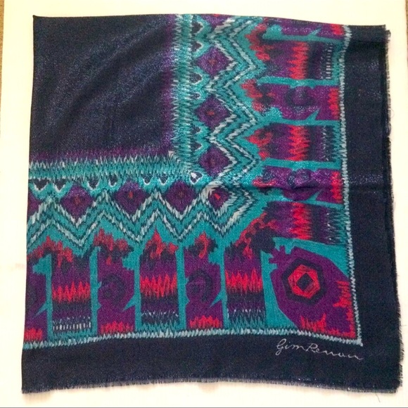 Multicolour Scarf Wrap Head Shoulder Cover Multifunctional 47”x 46” - Picture 12 of 12